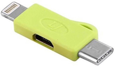 Oxza 3 IN 1 Micro USB to Lightning 8 Pin and Type C Convertor CHARGING ADAPTER Power Sharing Cable(Green)
Oxza 3 IN 1 Micro USB to Lightning 8 Pin and Type C Convertor CHARGING ADAPTER Power Sharing Cable(Green)