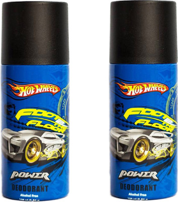 Hot Wheels Power Deodorant for Boys Pack of 2 Combo (150ML each) Deodorant Spray - For Men(300 ml, Pack of 2)
Hot Wheels Power Deodorant for Boys Pack of 2 Combo (150ML each) Deodorant Spray - For Men(300 ml, Pack of 2)