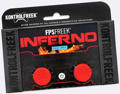 KontrolFreek FPS Freek Inferno Thumb Grips for Playstation 4 Gaming Accessory Kit(Red, For PS4)
KontrolFreek FPS Freek Inferno Thumb Grips for Playstation 4 Gaming Accessory Kit(Red, For PS4)
