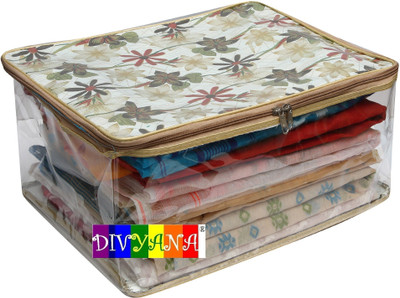 DIVYANA Saree Cover Set of 2 Pcs Saree Lehenga Salwar Suit Kurti Bedsheet Clothes Cover (Large) Combo Set SC045(Multicolor)
DIVYANA Saree Cover Set of 2 Pcs Saree Lehenga Salwar Suit Kurti Bedsheet Clothes Cover (Large) Combo Set SC045(Multicolor)