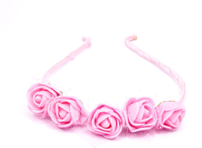 PiratesFashion Hair band with pink flower Hair Band(Pink) 
PiratesFashion Hair band with pink flower Hair Band(Pink)