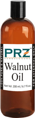 PRZ Walnut Cold Pressed Carrier Oil (200ML) - Pure Natural & Therapeutic Grade Oil For Skin Care & Hair Care Hair Oil(200 ml)
PRZ Walnut Cold Pressed Carrier Oil (200ML) - Pure Natural & Therapeutic Grade Oil For Skin Care & Hair Care Hair Oil(200 ml)