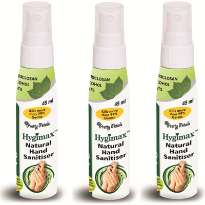 Hygimax Natural Hand Sanitiser Orange Fragrance(45 ml, Pump Dispenser, Pack of 3)
Hygimax Natural Hand Sanitiser Orange Fragrance(45 ml, Pump Dispenser, Pack of 3)