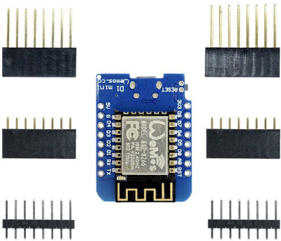 Robocraze Wemos D1 Mini ESP8266 NodeMcu Easy WIFI board for Arduino Internet of Things(Multicolor)
Robocraze Wemos D1 Mini ESP8266 NodeMcu Easy WIFI board for Arduino Internet of Things(Multicolor)