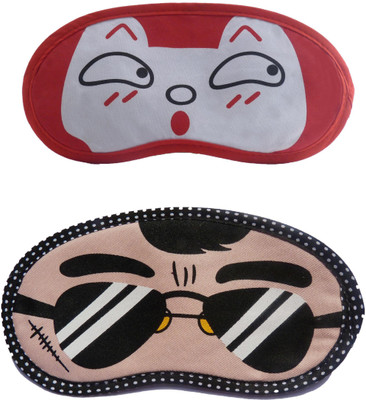Jenna Cartoon Super Smooth Sleep Mask, Blind Fold And Travel Accessory RedSurprise BlackSpecks (Pack of 2) Eye Shade(Multicolor)
Jenna Cartoon Super Smooth Sleep Mask, Blind Fold And Travel Accessory RedSurprise BlackSpecks (Pack of 2) Eye Shade(Multicolor)