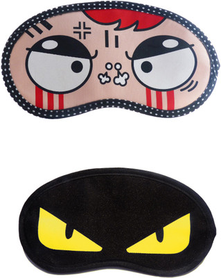 Jenna Angry-YellowEye Cartoon Travel Sleeping Eye Cover Blindfold (Pack of 2)(2 g)
Jenna Angry-YellowEye Cartoon Travel Sleeping Eye Cover Blindfold (Pack of 2)(2 g)