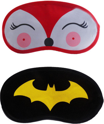 Jenna Cartoon Super Smooth Sleep Mask, Blind Fold And Travel Accessory RedDeer YellowBat (Pack of 2) Eye Shade(Multicolor)
Jenna Cartoon Super Smooth Sleep Mask, Blind Fold And Travel Accessory RedDeer YellowBat (Pack of 2) Eye Shade(Multicolor)