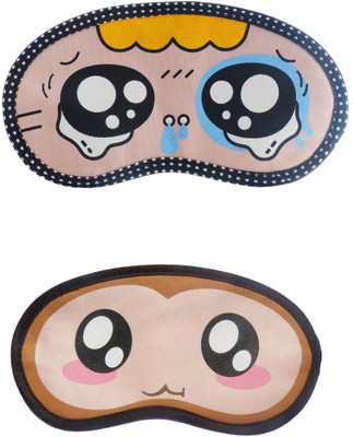 Jenna Y_TearyEye-BigEye Cartoon Travel Sleeping Eye Cover Blindfold (Pack of 2)(2 g)
Jenna Y_TearyEye-BigEye Cartoon Travel Sleeping Eye Cover Blindfold (Pack of 2)(2 g)
