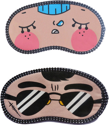 Jenna Cartoon Super Smooth Sleep Mask, Blind Fold And Travel Accessory Napping BlackSpecks (Pack of 2) Eye Shade(Multicolor)
Jenna Cartoon Super Smooth Sleep Mask, Blind Fold And Travel Accessory Napping BlackSpecks (Pack of 2) Eye Shade(Multicolor)