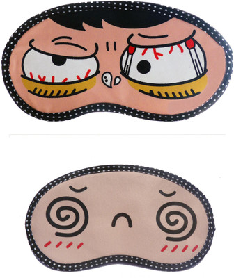 Jenna Cartoon Super Smooth Sleep Mask, Blind Fold And Travel Accessory Sleepy Spiral (Pack of 2) Eye Shade(Multicolor)
Jenna Cartoon Super Smooth Sleep Mask, Blind Fold And Travel Accessory Sleepy Spiral (Pack of 2) Eye Shade(Multicolor)