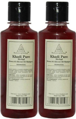 KHADI PURE GRAMODYOG HERBAL HONEY & ALMOND OIL SHAMPOO(420 ml)
KHADI PURE GRAMODYOG HERBAL HONEY & ALMOND OIL SHAMPOO(420 ml)