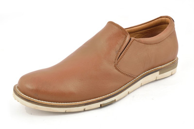 Vithariya's Slip On For Men(Brown