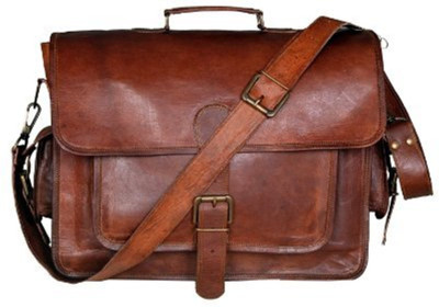Handcrafted exports Messenger Bag(Brown)