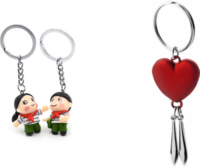 Three Shades Tapori Couple With Red Heart Key Chain Combo for Valentine Gift, Anniversary Gift, Birthday Gift Key Chain
Three Shades Tapori Couple With Red Heart Key Chain Combo for Valentine Gift, Anniversary Gift, Birthday Gift Key Chain