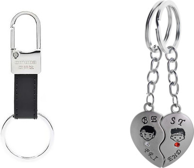 Three Shades Leather Waist Hanging Key Chain & Magnet Heart Key Chain a Perfect Valentine Gift for your Love Key Chain
Three Shades Leather Waist Hanging Key Chain & Magnet Heart Key Chain a Perfect Valentine Gift for your Love Key Chain