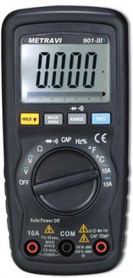 METRAVI 901-III AC Voltage Range 0 to 1000V with Calibration Certificate Digital Multimeter(Black 6000 Counts)
METRAVI 901-III AC Voltage Range 0 to 1000V with Calibration Certificate Digital Multimeter(Black 6000 Counts)