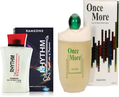 RAMSONS ONCE MORE PERFUME 100 ML+ RHYTHM PERFUME 40 ML Eau de Parfum - 100 ml(For Men & Women)
RAMSONS ONCE MORE PERFUME 100 ML+ RHYTHM PERFUME 40 ML Eau de Parfum - 100 ml(For Men & Women)