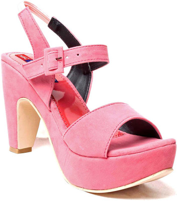 MSC Women pink Heels