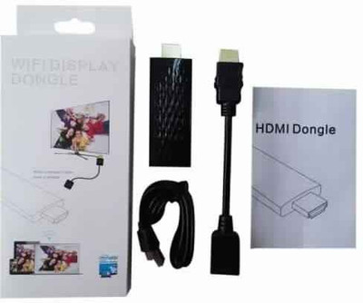 Mediatek Technology Wireless Display Dongle Miracast, Airplay, DLNA Media Streaming Device(Black)
Mediatek Technology Wireless Display Dongle Miracast, Airplay, DLNA Media Streaming Device(Black)