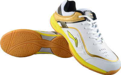 Li-Ning PLAY Badminton Shoes For Men(White