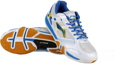 Li-Ning SAGA SHINE Badminton Shoes For Men(White