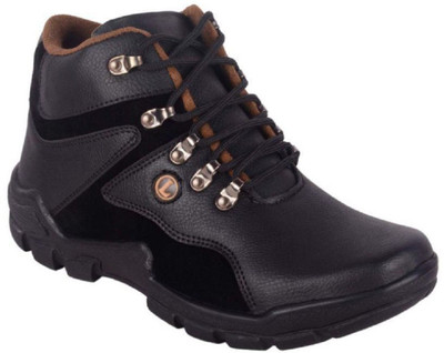 Aadi Aadi Casuals, Boots (Black) Boots For Men(Black