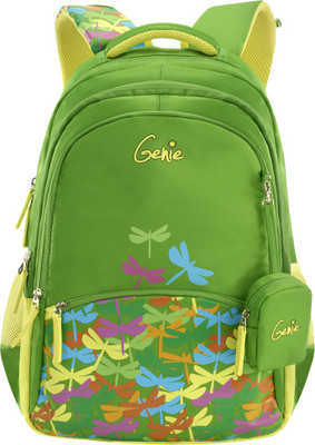 Genie BUZZ17SBGRN 28 L Backpack(Multicolor)