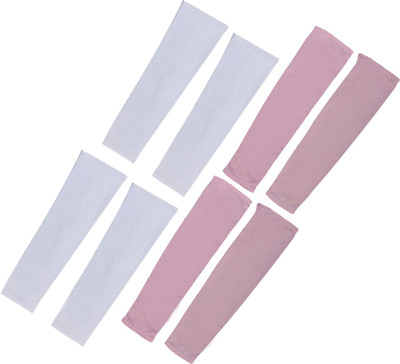 Sportshour UV Protection arm sleeve (pack of 4 pair) Fitness Band(Multicolor), Pink;white
Sportshour UV Protection arm sleeve (pack of 4 pair) Fitness Band(Multicolor), Pink;white