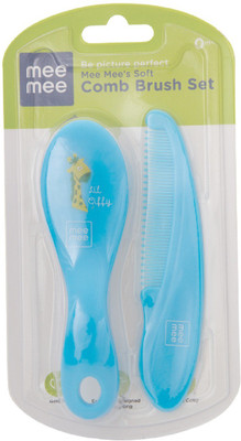MeeMee Soft Comb Brush Set (Blue)