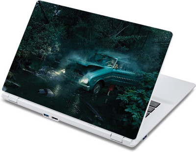 ezyPRNT Stucked in the Forest City (13 to 13.9 inch) Vinyl Laptop Decal 13