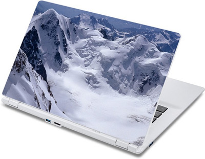 ezyPRNT Snow Mountain (13 to 13.9 inch) Vinyl Laptop Decal 13
