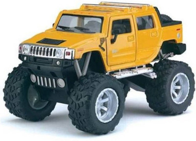 Kinsmart 1:40 Scale Die-Cast 2005 H2 SUT Monster (Off Road) Hummer - Yellow(Yellow)