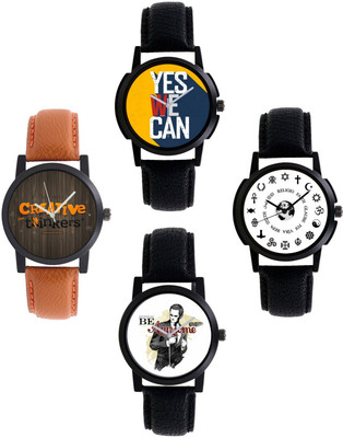 AR Sales Combo Of 4 Designer Printed Dial Analog Watch For Mens And Boys-AR-100-10 Watch - For Men
AR Sales Combo Of 4 Designer Printed Dial Analog Watch For Mens And Boys-AR-100-10 Watch - For Men