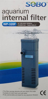 Foodie Puppies Power Aquarium Filter(Mechanical Filtration for Salt Water and Fresh Water)
Foodie Puppies Power Aquarium Filter(Mechanical Filtration for Salt Water and Fresh Water)