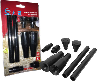MINJIANG Nine Star Fountain Head Set (S) | Pump Not Included | Select The Relevant Fountain Head According to Water Shape | Water Aquarium Pump(0 cm)
MINJIANG Nine Star Fountain Head Set (S) | Pump Not Included | Select The Relevant Fountain Head According to Water Shape | Water Aquarium Pump(0 cm)