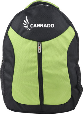 CARRADO D-BP 109 25 L Laptop Backpack(Green, Black)