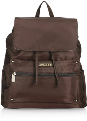 Caprese Rihanna Backpack Medium (Re) Brown 5 L 5 Backpack(Brown)