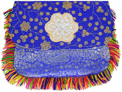 Bagaholics Casual Blue Clutch 
Bagaholics Casual Blue Clutch