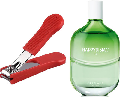 Oriflame Sweden Happydisiac Man Eau de Toilette 75ml (32159) With Nail Cutter(Set of 2)
Oriflame Sweden Happydisiac Man Eau de Toilette 75ml (32159) With Nail Cutter(Set of 2)
