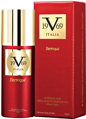 Versace 19.69 Italia LA ELECTRIC Deodorant Spray Deodorant Spray - For Men & Women(150 ml)
Versace 19.69 Italia LA ELECTRIC Deodorant Spray Deodorant Spray - For Men & Women(150 ml)