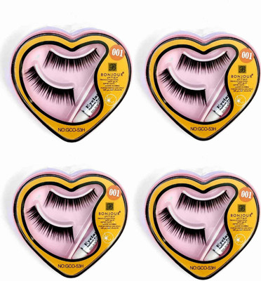 Bonjour eye lashes pack of 4(Pack of 4) 
Bonjour eye lashes pack of 4(Pack of 4)