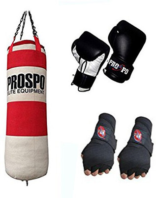 Prospo Strong Rough And Tough 3 feet Canvas kit Set For Professional players Boxing Kit