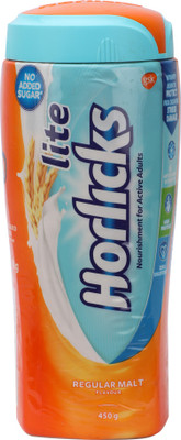 Lite Horlicks Regular Malt Flavour Flavour 450 g