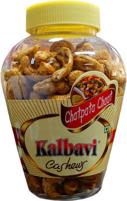 Kalbavi Cashews Chatpata Chat Cashews(250 g, Plastic Bottle)
