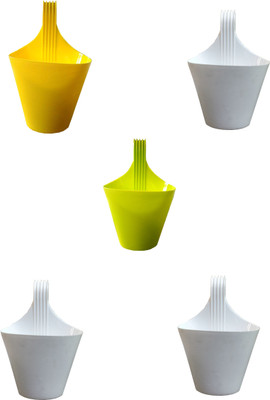 SHOPTICO Plant pots Plant Container Set(Plastic)