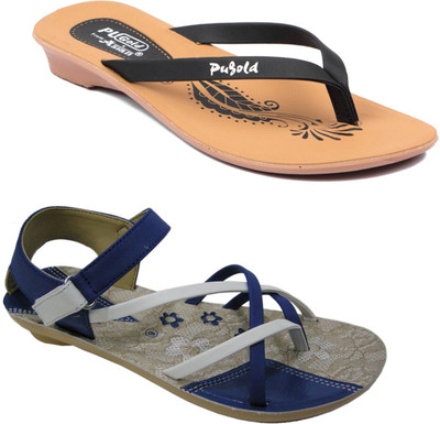 Asian Women Multicolor Flats