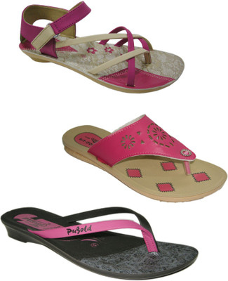 Asian Women Multicolor Flats