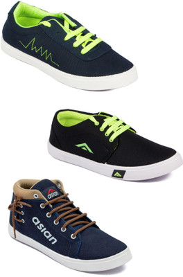 Asian men's casual & running shoes combo pack of 3 Casuals For Men(Multicolor
Asian men's casual & running shoes combo pack of 3 Casuals For Men(Multicolor
