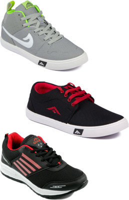 Asian men's casual & sports shoes combo pack of 3 Walking Shoes For Men(Multicolor
Asian men's casual & sports shoes combo pack of 3 Walking Shoes For Men(Multicolor
