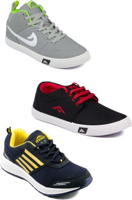 Asian men's casual & sports shoes combo pack of 3 Casuals For Men(Multicolor
Asian men's casual & sports shoes combo pack of 3 Casuals For Men(Multicolor